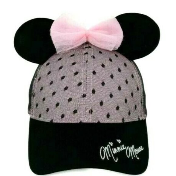 DISNEY Sweet Minnie Mouse Ears Hat NWT - Picture 1 of 2